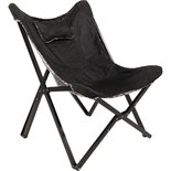 Outdoor Living - Vlinderstoel Asteca Zwart-Wit 70x81,5x98cm