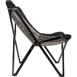 Outdoor Living - Vlinderstoel Asteca Zwart-Wit 70x81,5x98cm