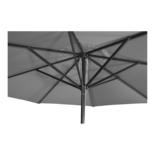 Parasol Virgo grijs Ø4mtr