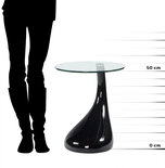 Bijzettafel TEAR Zwart