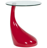 Bijzettafel TEAR Rood