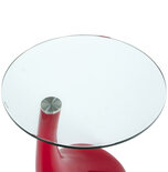 Bijzettafel TEAR Rood