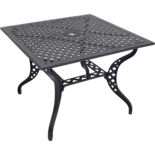 Outdoor Living - Vierkante tafel Trafalgar Square gietaluminium 100x100cm