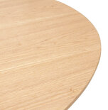 Maysun - Design Eettafel - MANDY Naturel Ø140 CM