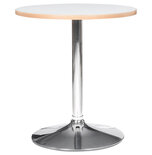 Maysun - Design Bistrotafel - OCEANA Wit Ø 80 CM