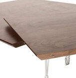 Maysun - Design Eettafel - EVYNNE Walnoot 170-270X100 CM