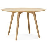 Maysun - Design Eettafel - JANICE Naturel Ø120 CM