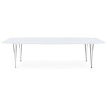 Maysun - Design Eettafel - EVYNNE Wit 170-270X100 CM