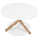 Maysun - Design Eettafel - LIZZIE Wit Ø 120 CM