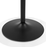 Maysun - Design Bistrotafel - FLOOR Naturel-Zwart Ø 80 CM