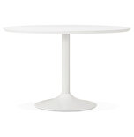 Maysun - Design Eettafel - BRITTE Wit Ø 120 CM