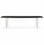 Maysun - Design Eettafel - EVYNNE Zwart 170(270)X100 CM