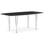 Maysun - Design Eettafel - EVYNNE Zwart 170(270)X100 CM