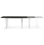 Maysun - Design Eettafel - EVYNNE Zwart 170(270)X100 CM