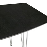 Maysun - Design Eettafel - EVYNNE Zwart 170(270)X100 CM