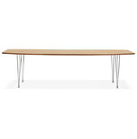 Maysun - Design Eettafel - EVYNNE Naturel 170(270)X100 CM