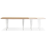 Maysun - Design Eettafel - EVYNNE Naturel 170(270)X100 CM