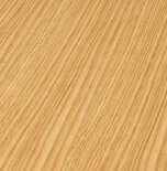 Maysun - Design Eettafel - BO Naturel-Chroom Ø 90 CM