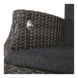 Outdoor Living - Stoel Soho Comfort Coal - Set van 2 stuks