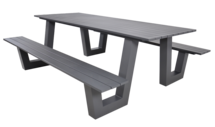 Outdoor Living - Picknickset Breeze anthraciet 220x184cm