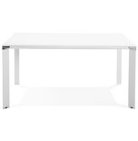 Bureau-Vergadertafel EFYRA Wit-Wit 160x160cm