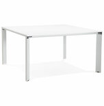 Bureau-Vergadertafel EFYRA Wit 140,3x140cm