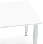 Bureau-Vergadertafel BURO Wit-Wit 160x80cm