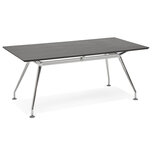 Bureau KRUSH 180 Zwart 180x90cm