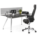 Bureau KRUSH 160 Zwart 160x80x74,5cm