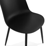 Eetkamerstoel SIMPLA Zwart