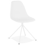 Eetkamerstoel DORIS Wit-Wit