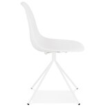 Eetkamerstoel DORIS Wit-Wit