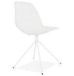 Eetkamerstoel DORIS Wit-Wit