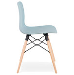 Eetkamerstoel GINTO Blauw
