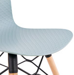 Eetkamerstoel GINTO Blauw