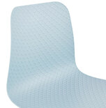 Eetkamerstoel FIFI Blauw-Zwart