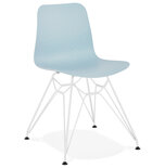Eetkamerstoel FIFI Blauw-Wit