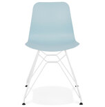 Eetkamerstoel FIFI Blauw-Wit
