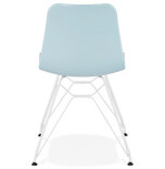 Eetkamerstoel FIFI Blauw-Wit