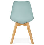 Eetkamerstoel TYLIK Blauw-Blauw