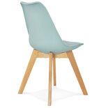 Eetkamerstoel TYLIK Blauw-Blauw
