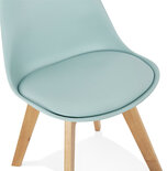 Eetkamerstoel TYLIK Blauw-Blauw