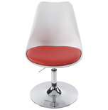 Eetkamerstoel VICTORIA Wit-Rood