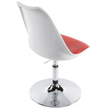 Eetkamerstoel VICTORIA Wit-Rood