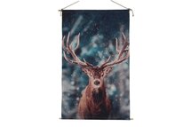 Countryfield - Wanddoek Hert LED timer 66x110CM