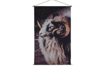 Countryfield - Wanddoek Ram LED timer 66x110CM