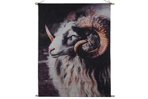 Countryfield - Wanddoek Ram LED timer 100x135CM