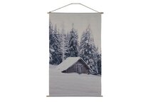 Countryfield - Wanddoek Sneeuwhut LED timer 66x110CM
