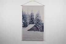 Countryfield - Wanddoek Sneeuwhut LED timer 66x110CM