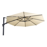 Outdoor Living - Zweefparasol VirgoFlex ecru Ø3,5mtr